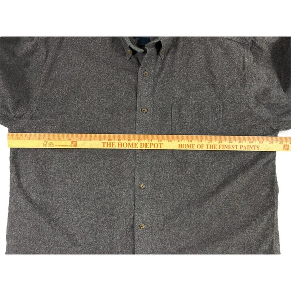 John Rich And Bros. Woolrich Men Gray Long Sleeve Button Up Shirt Size 2XL - Picture 4 of 7